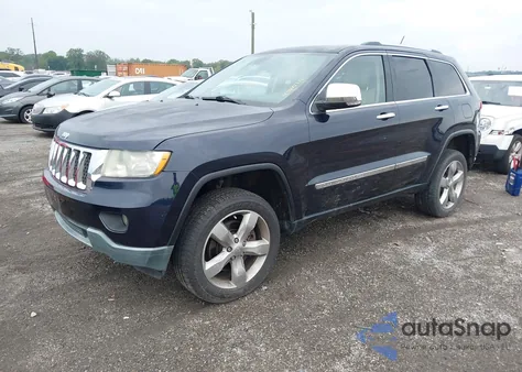 2013 Jeep Grand Cherokee Overland из США, поврежденный, VIN 1C4RJFCT6DC635614